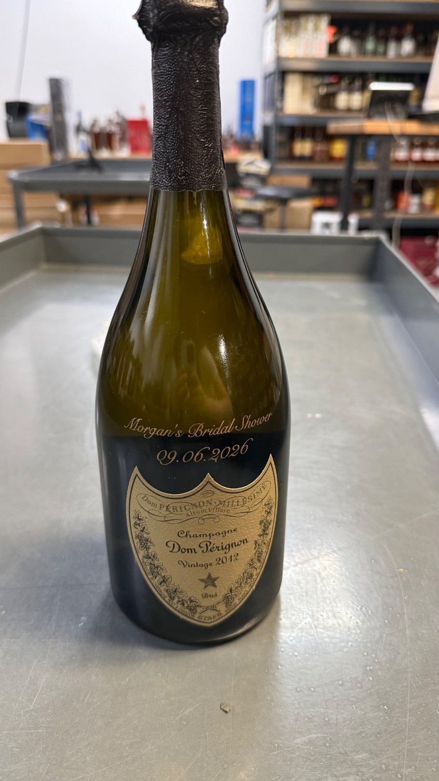 Finely Engraved anniversaries example