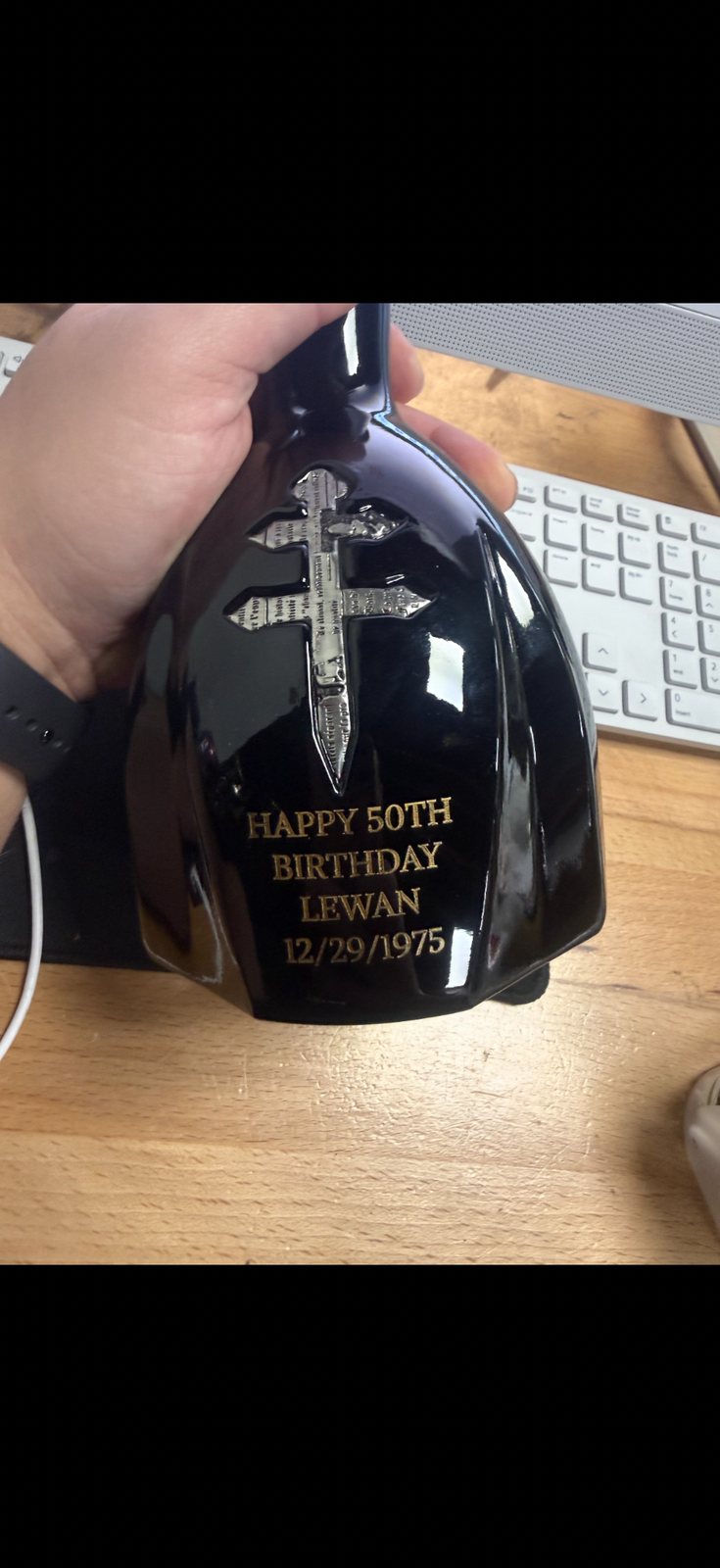 Finely Engraved memorials & tributes example