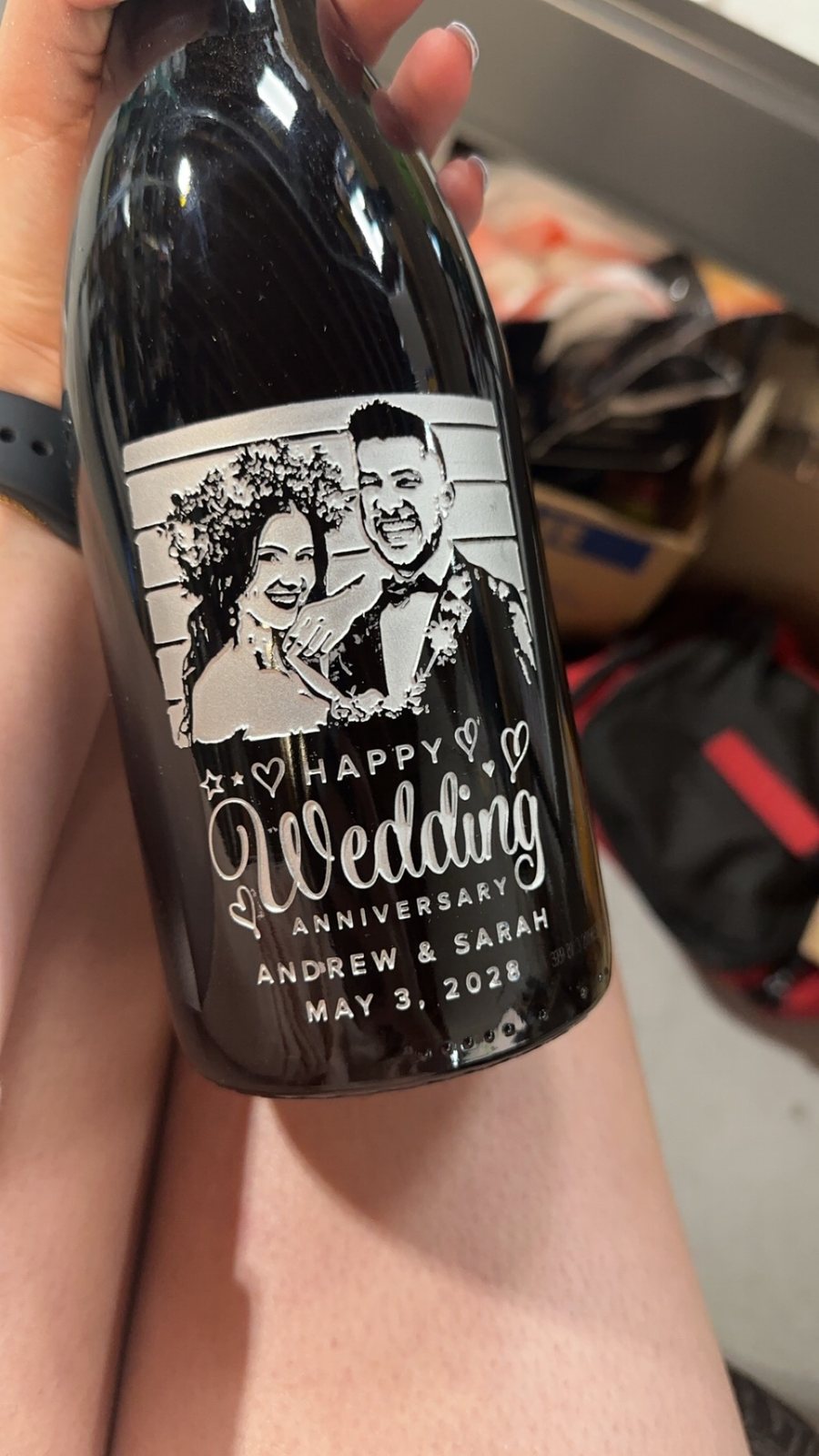 Finely Engraved weddings example