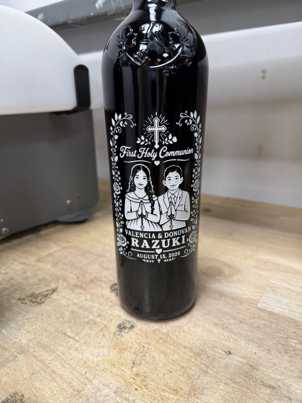 Finely Engraved weddings example