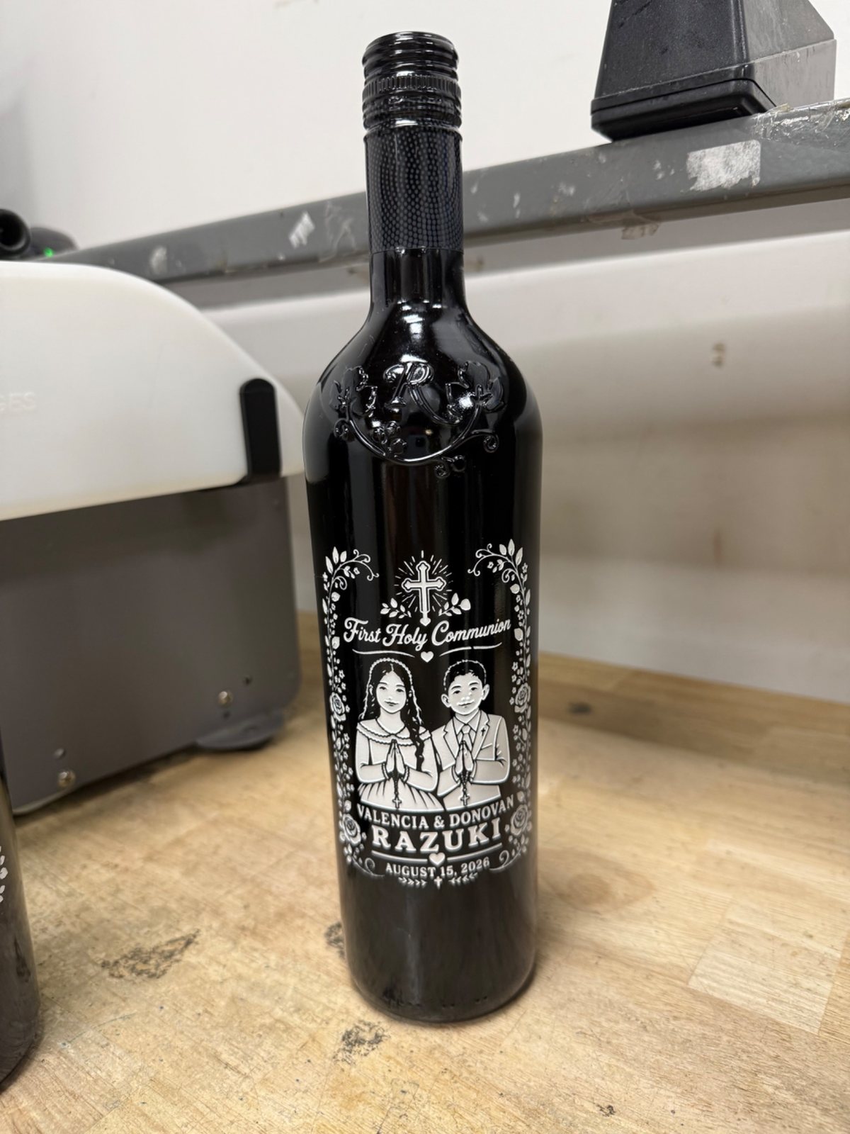 Finely Engraved weddings example